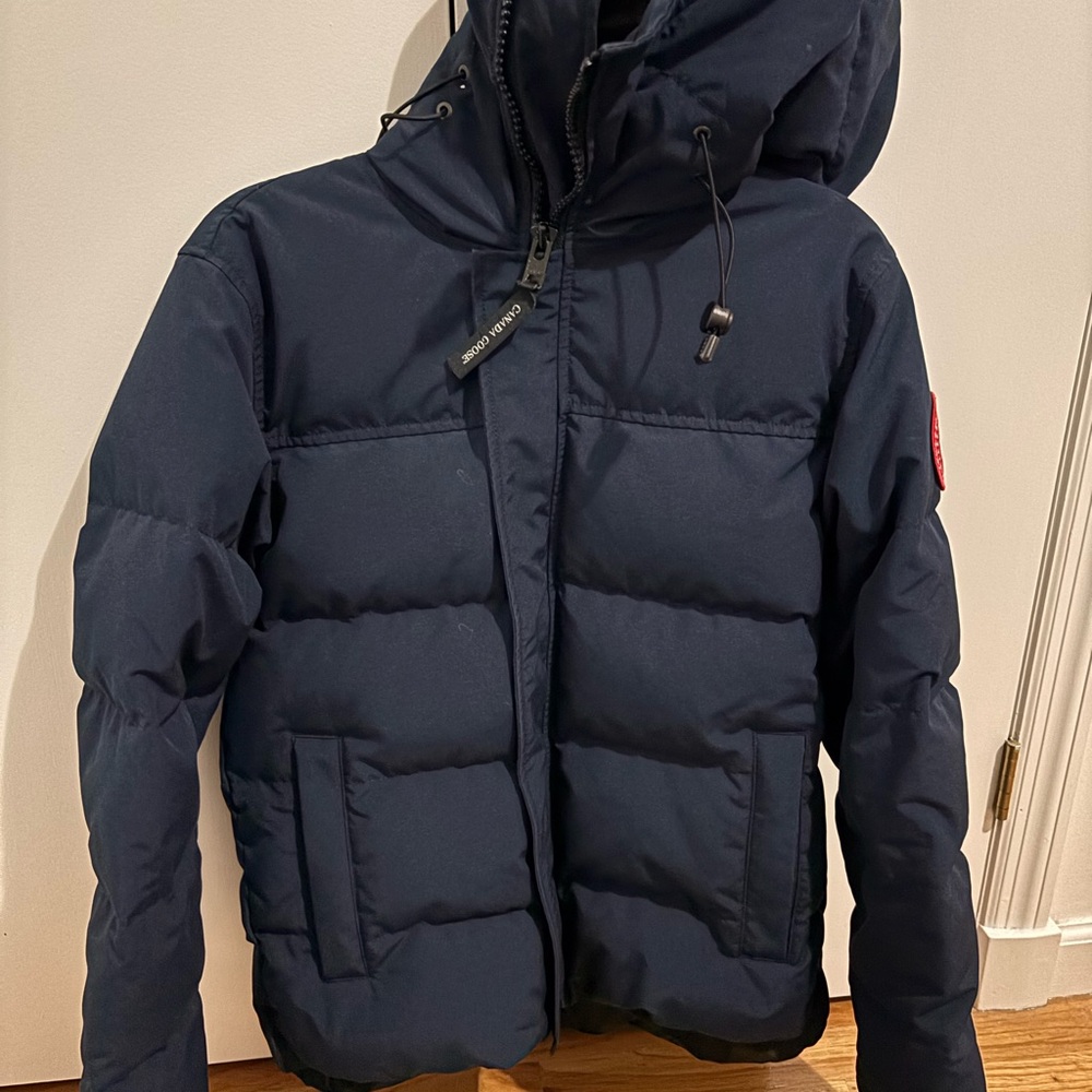 Men’s Canada Goose Navy Hooded Jacket